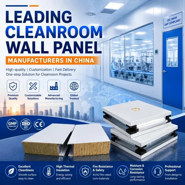 Leading Cleanroom Wall Panel Manufacturers in China