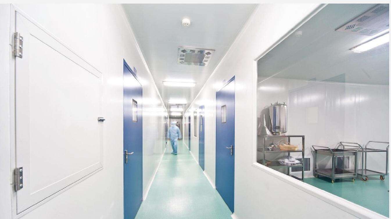 Class A1 Fireproof Magnesium Oxysulfate Cleanroom Panel application