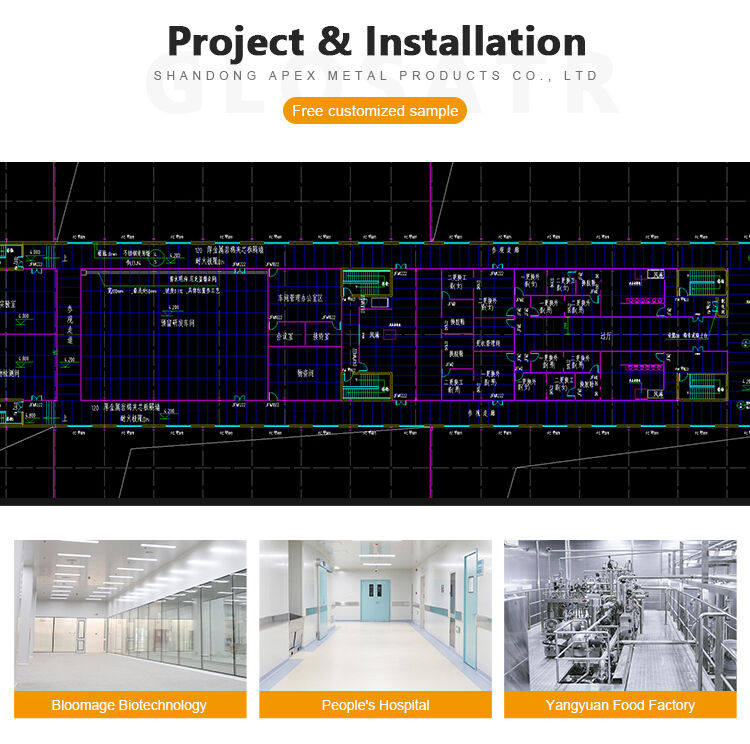 Manual Clean Room Panel Project  & Installation