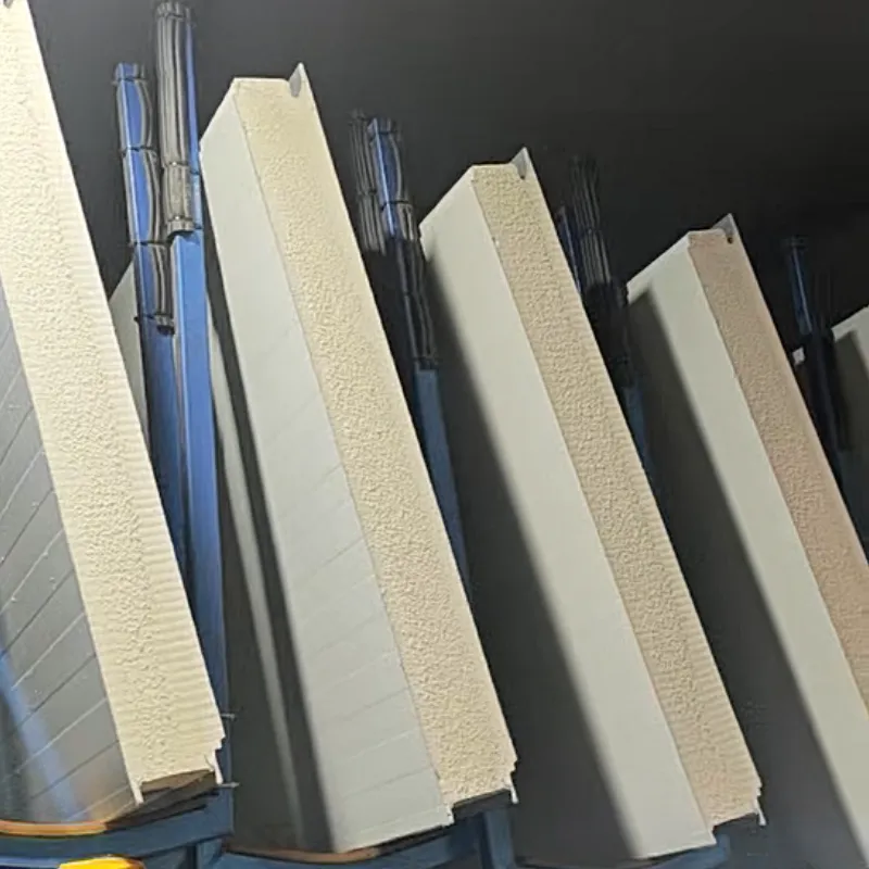 Glostar Insulated 50mm 100mm PIR PU Polyurethane Wall Sandwich Panels