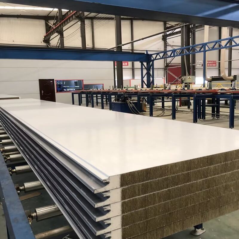 PU+Rock Wool Sandwich Panel