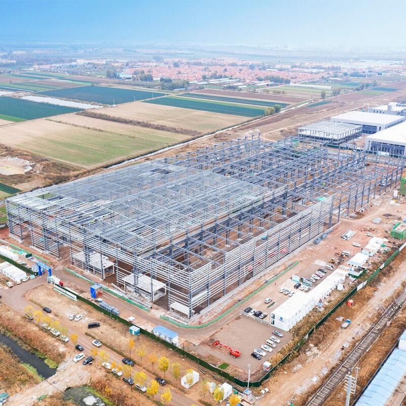 steel structures for warehouse