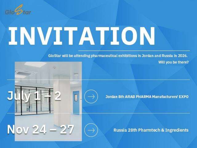 Glostar Pharma Exhibition Invitation in 2026