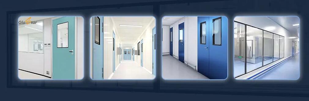 Clean Room Door and Window System