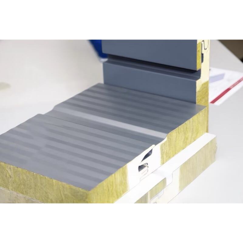 PU+Rock Wool Sandwich Panel