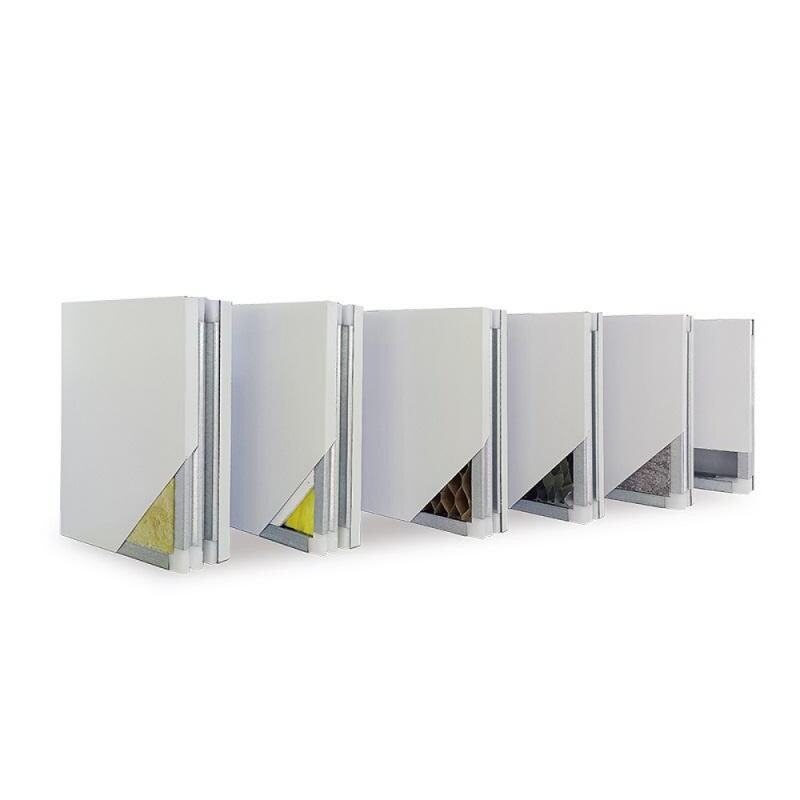 handmatig cleanroompaneel met diktes van 50 mm, 75 mm en 100 mm