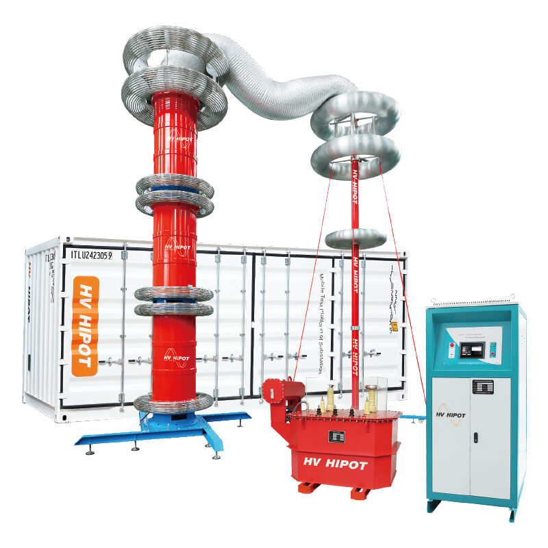 GDTF-2700 kVA/900 kV 500 kV Trafo Merkezi Rezonans Yüksek Gerilim Test Cihazı