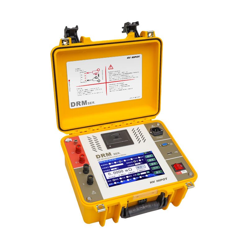 DRM-10W 10 A Taşınabilir DC Direnç Test Cihazı