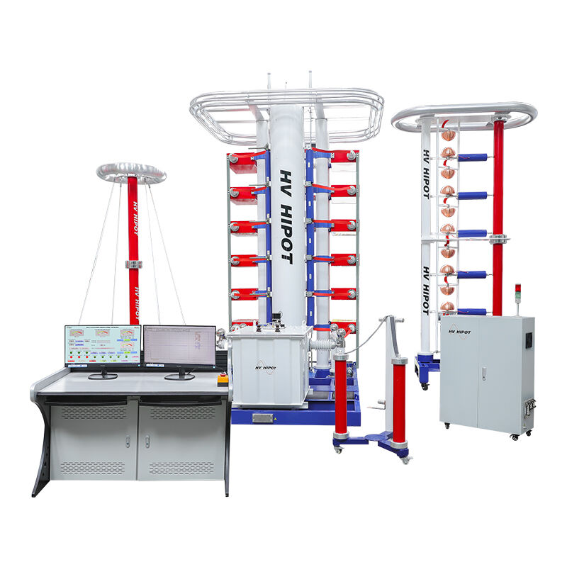 GDCY-900 kV/90 kJ Yüksek Gerilim Standart Yıldırım Darbe Gerilimi Test Sistemi