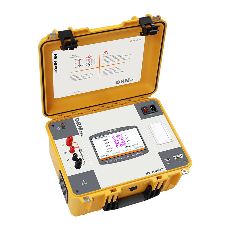 DRM-20 Tek Kanallı DC Direnç Test Cihazı