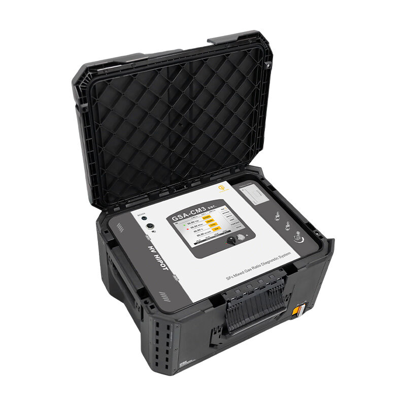 GSA-C3/MPDC/RTC 4-in-1 SF₆ Gazı Komple Analizörü (Kapasitif Çiy Noktası + CF₄)