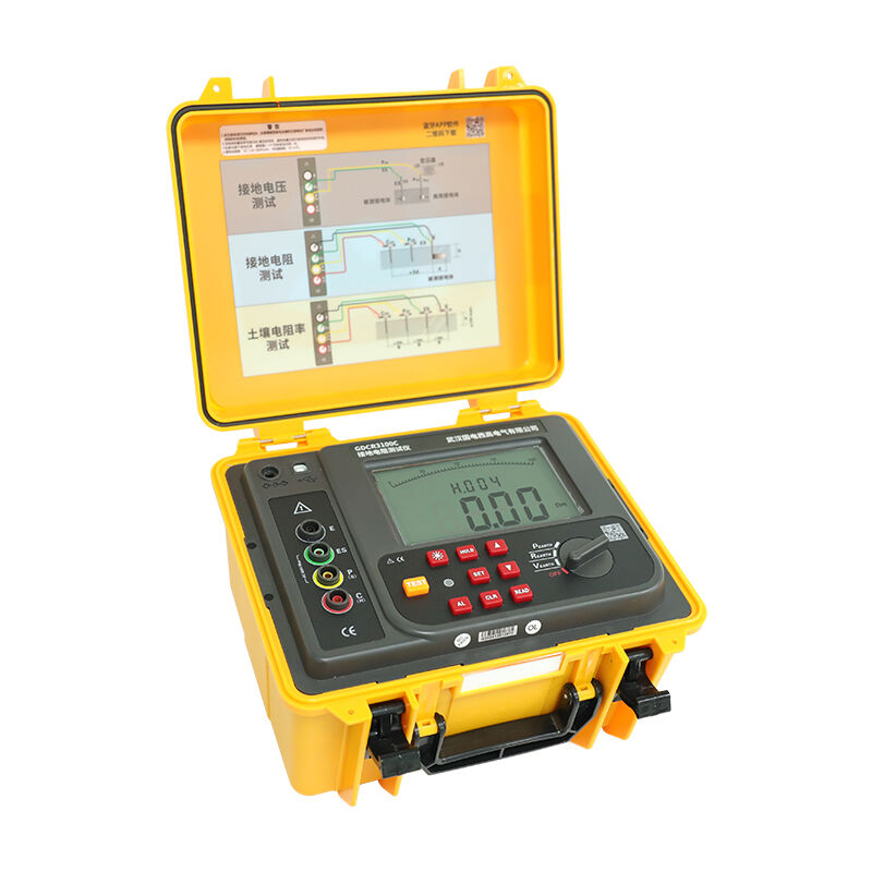 GDCR3100C Dijital Toprak Direnci Test Cihazı