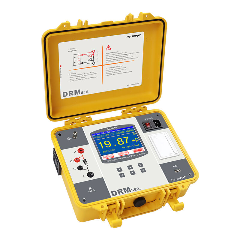 DRM-10 DC Sarım Direnci Ölçer