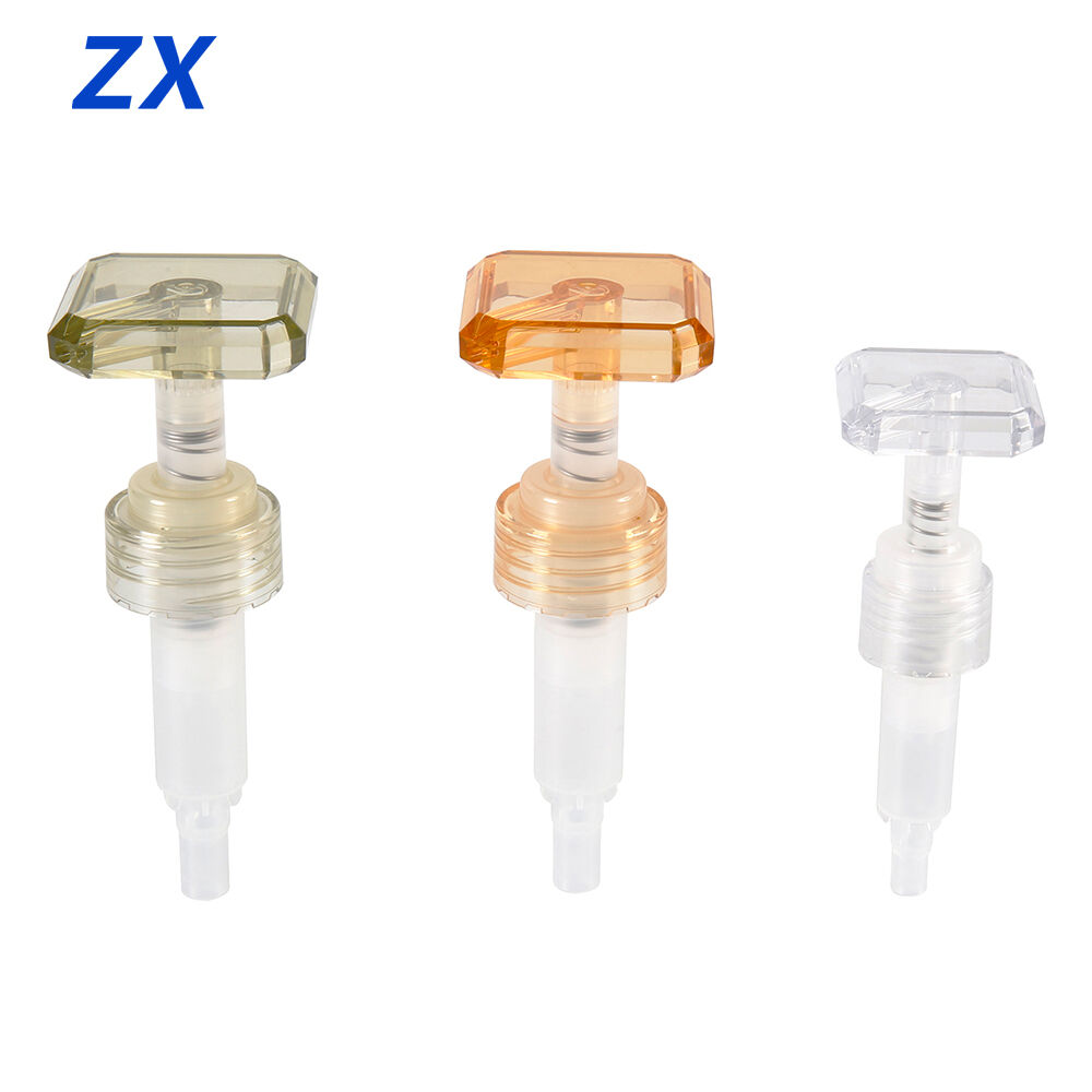 Pompe à lotion de luxe en polycarbonate (PC) 24/410, non-renversable, distributeur de crème et de liquide cosmétique, pompes à savon personnalisables