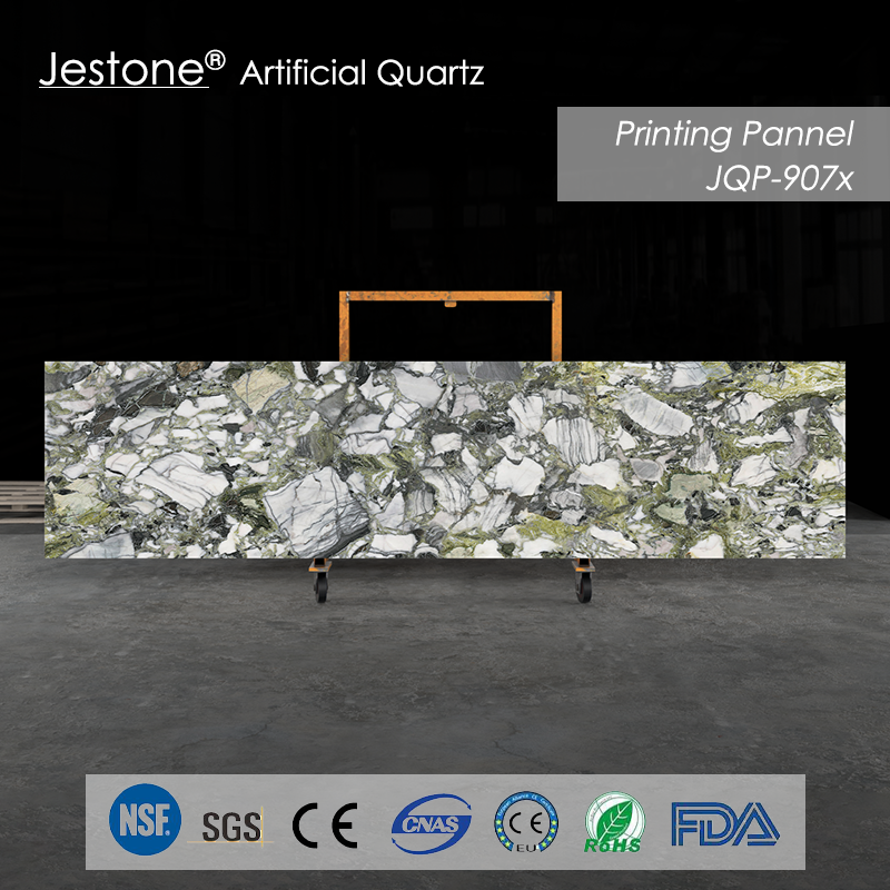 Artificial Printing Quartz Slab 907X