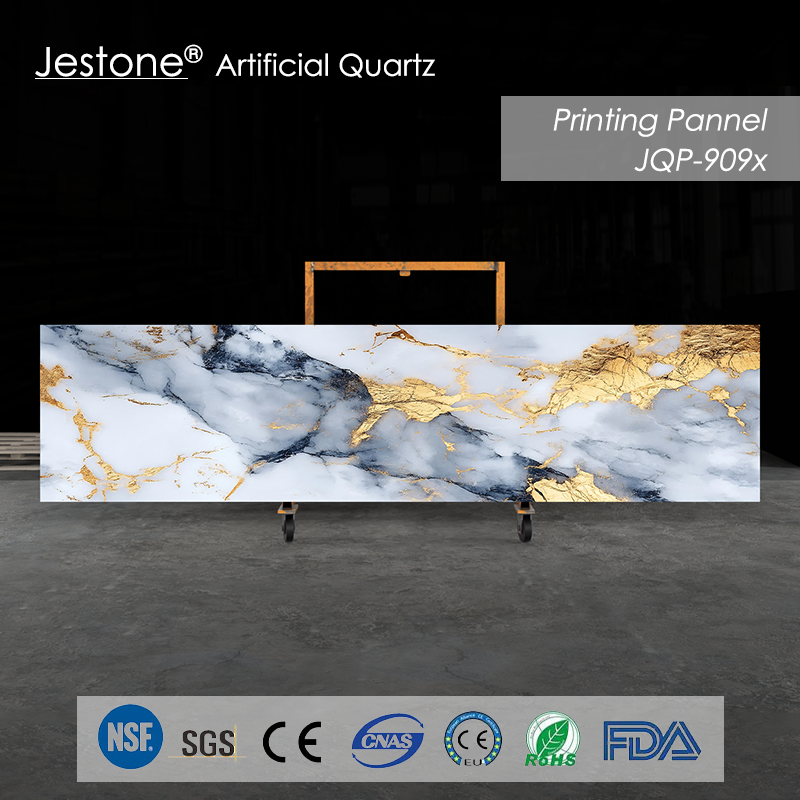 Artificial Printing Quartz Slab 909X