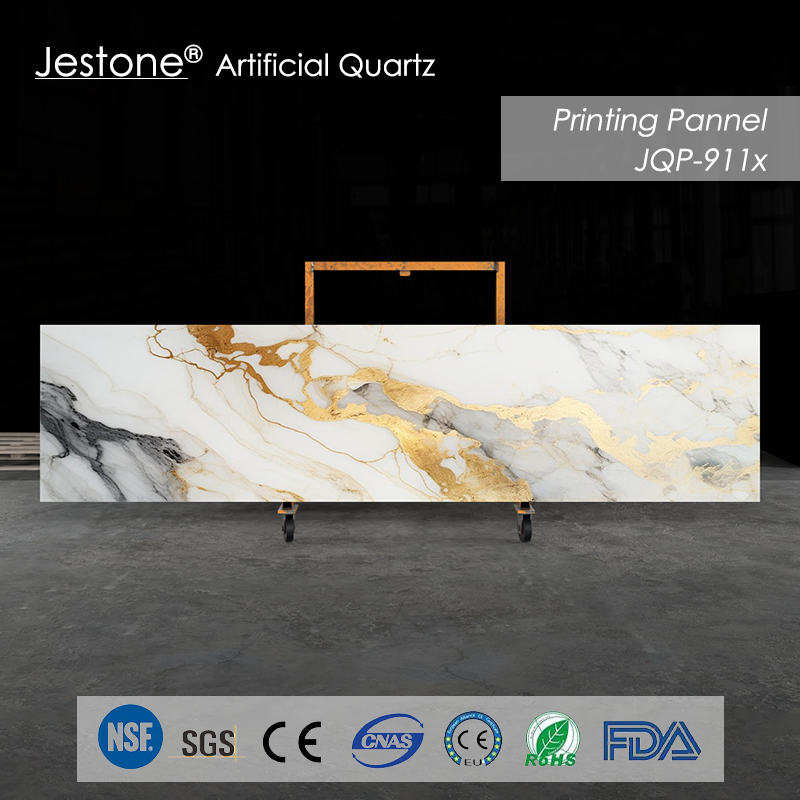 Artificial Printing Quartz Slab 911X