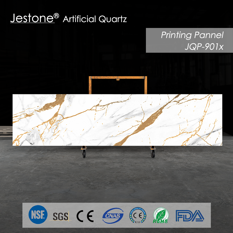 Artificial Printing Quartz Slab 901X