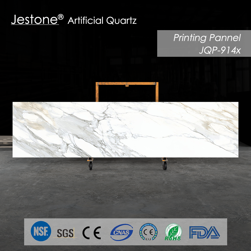 Artificial Printing Quartz Slab 914X