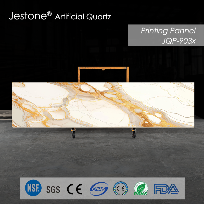 Artificial Printing Quartz Slab 903X