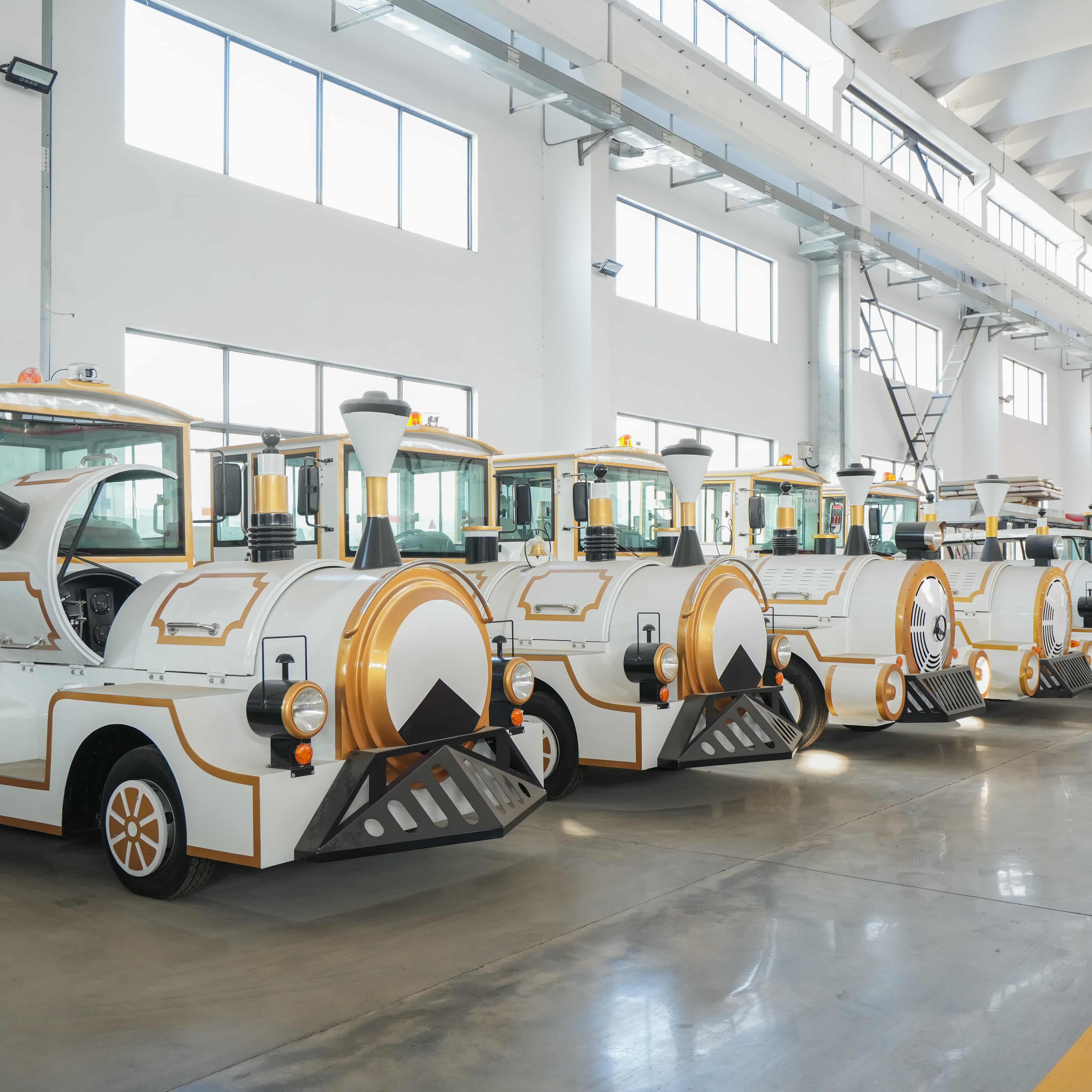 What Are the Latest Trends in Trackless Train Designs and Technology?