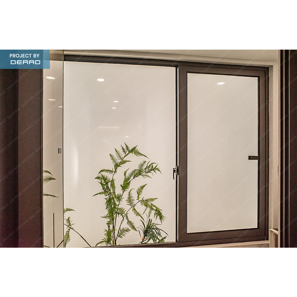 Chinese Manufacturer Customized Sliding Window with Aluminum Frame for Hotel Office Apartment Tempered Double Glazing Low-E