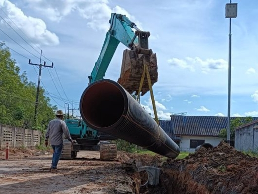Jiachi Epoxy Powder Applied in Thailand Municipal Water Supply Pipeline Project