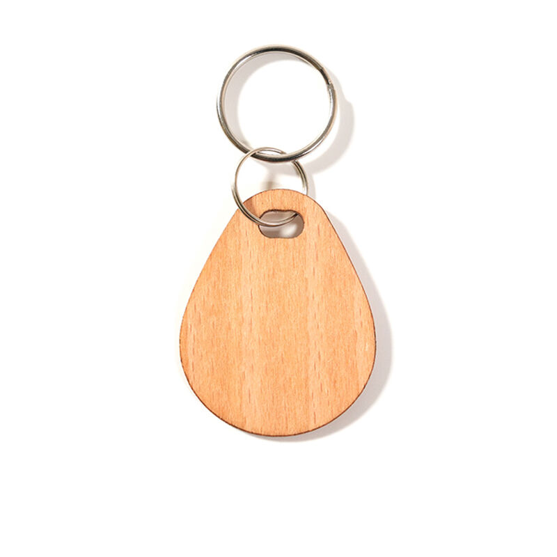 ECO-friendly Wooden Key Fobs With Chip