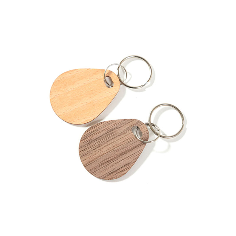 ECO-friendly Wooden Key Fobs With Chip
