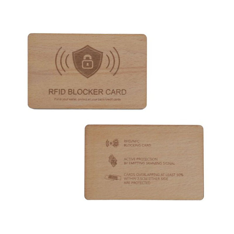 Beskyt dit digitale liv naturligt – Den træbaserede RFID-blokeringskort fra Chengdu Mind Iot Technology Co., Ltd.