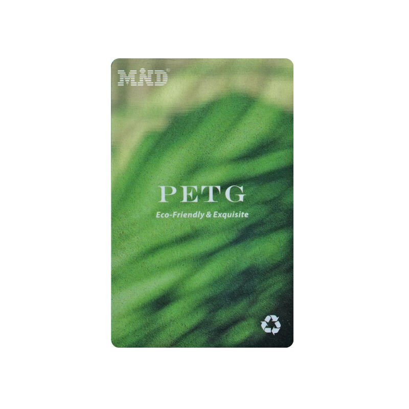 Ekologicky šetrné plastové RFID karty z PETG