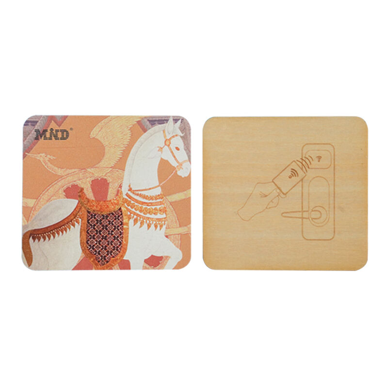 Custom-Shape Wooden Cards