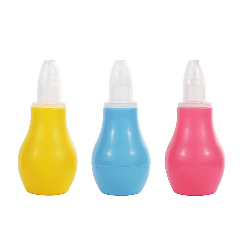 New Design Wholesale Medicine Feeder baby nose cleaner infant nose irrigator professional 10ml silicone baby nasal aspirator