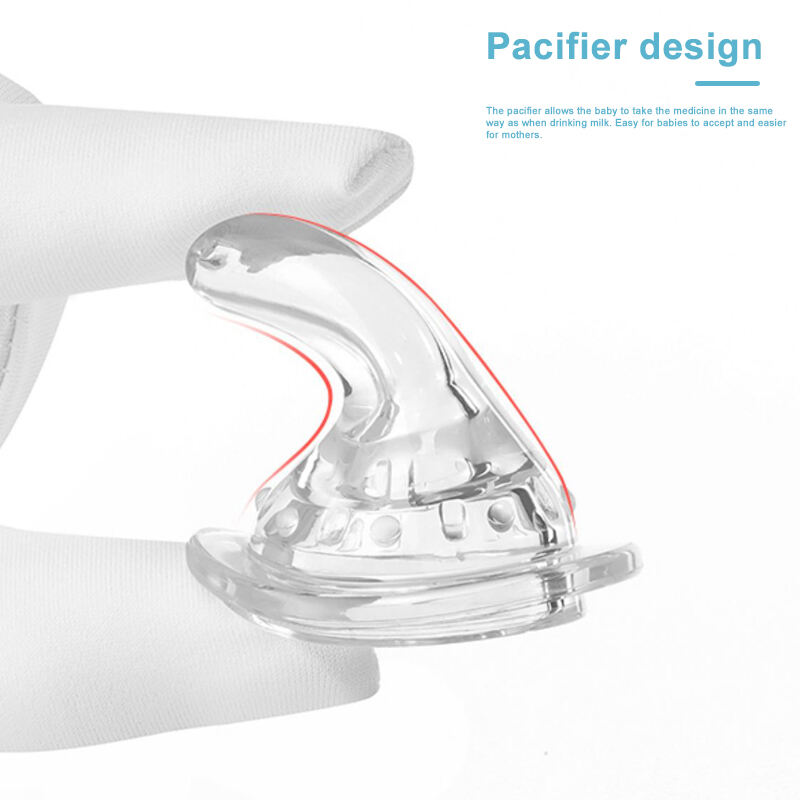 Wholesale BPA Free Baby Care Food Grade Silicone Pacifier Baby Liquid Medicine Dispenser Feeder factory