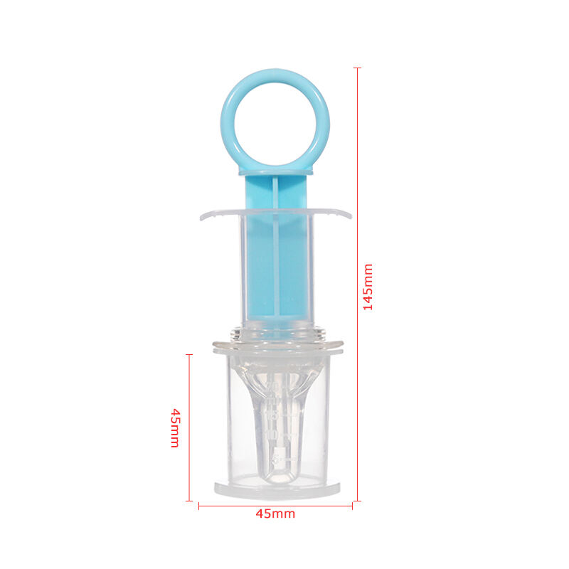 Wholesale BPA Free Baby Care Food Grade Silicone Pacifier Baby Liquid Medicine Dispenser Feeder supplier