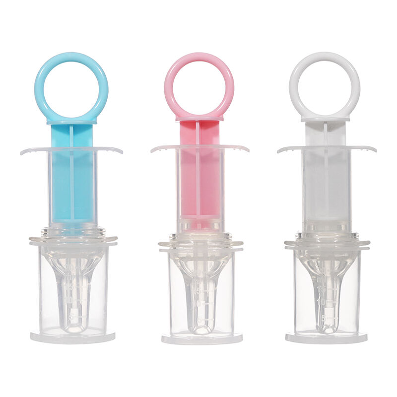 Wholesale BPA Free Baby Care Food Grade Silicone Pacifier Baby Liquid Medicine Dispenser Feeder factory