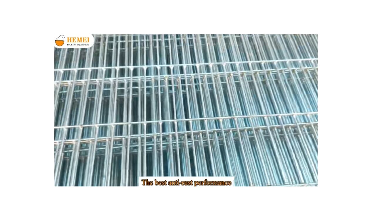 Châssis en zinc-aluminium-magnésium + treillis en acier galvanisé à chaud = Meilleur effet anti-rouille