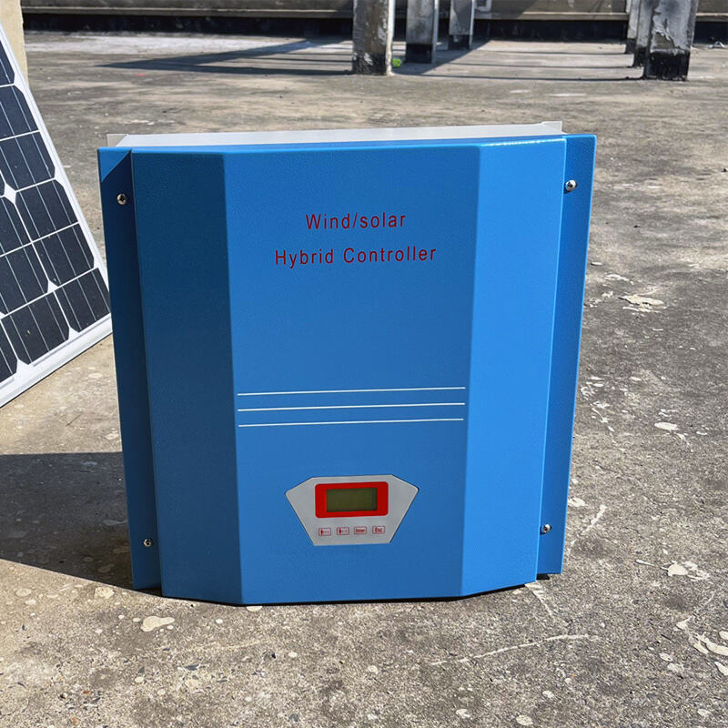 Smart MPPT Wind Turbine Charge Controller with Auto Brake