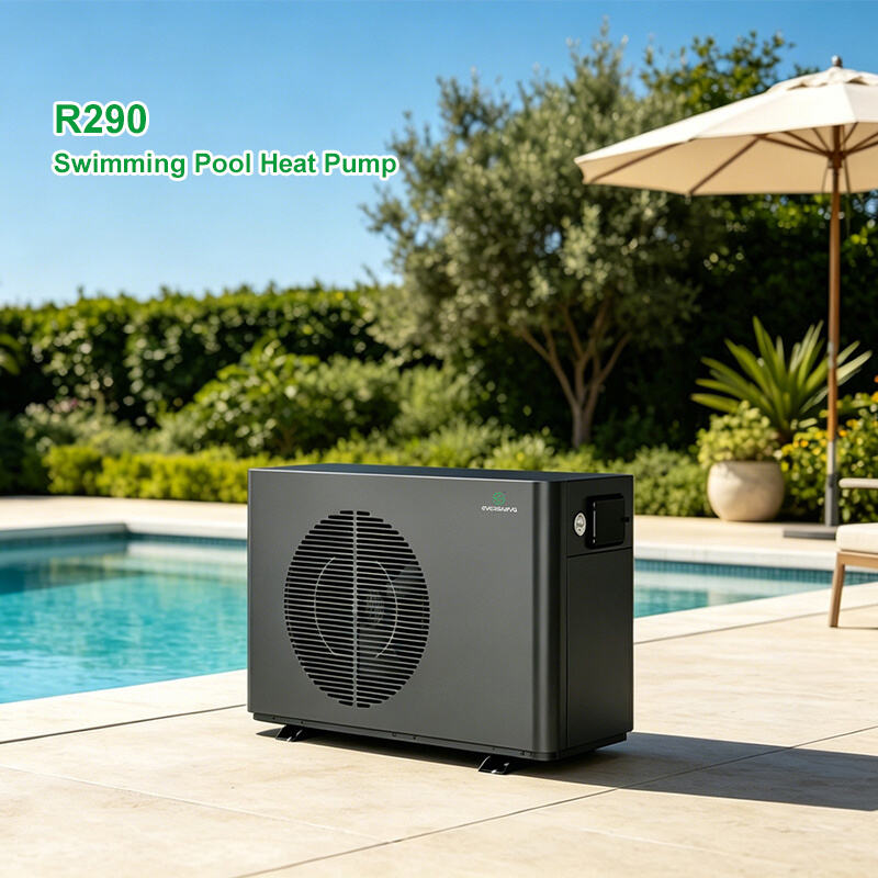 R290 DC Inverter Heat Pump for Swimming Pool Heating