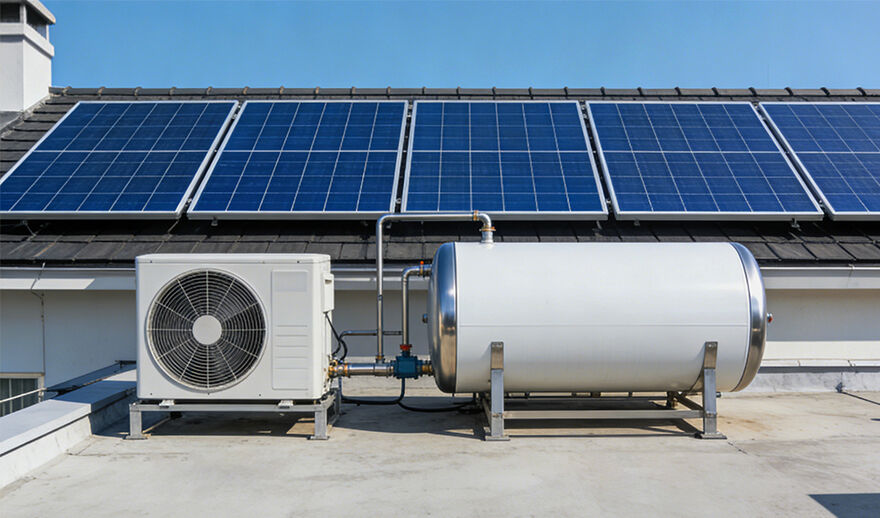 PVT Solar Panel + Heat Pump System Solution for a 240㎡ House in Rome, Italy