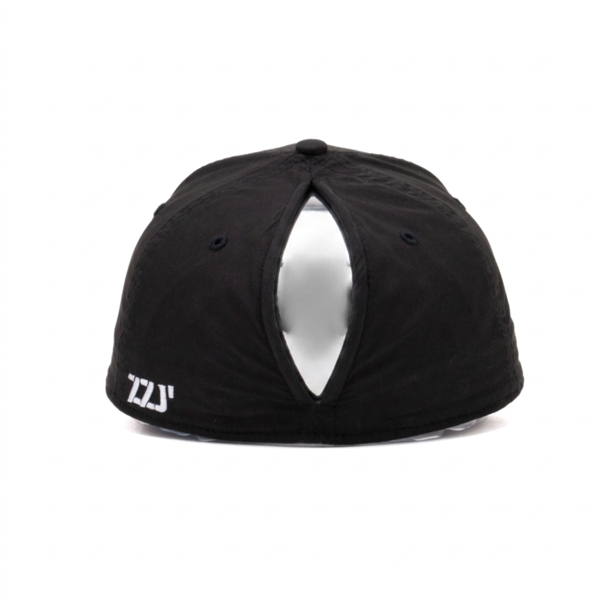 Premium Custom 6-Panel Custom Velcro Magnetic Ponytail Hole Baseball Cap Professional Baseball Cap with Custom Logo Embroidery for Daily Wear and Outdoor Activities