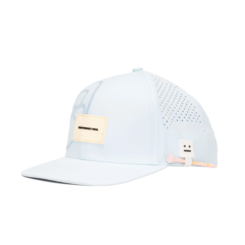 Premium Custom Panel Performance Golf Baseball Cap with Silicone Patch & Side Golf Tee Holder Slots Professional Baseball Cap with Custom Logo Embroidery for Daily Wear and Outdoor Activities