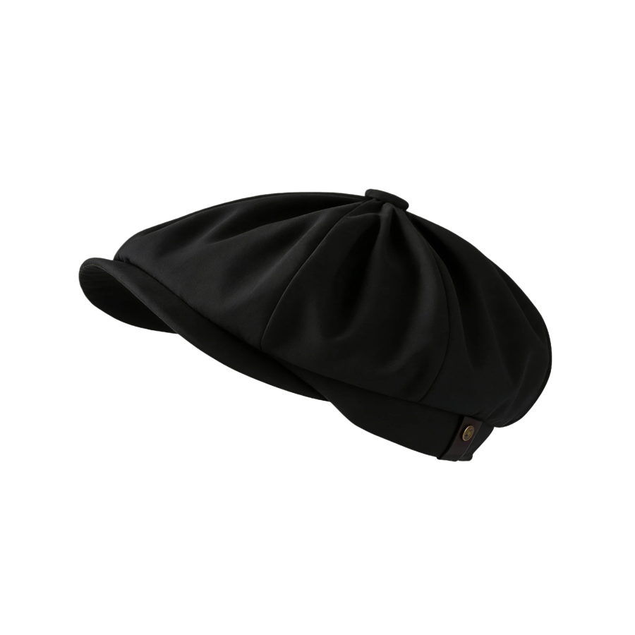 Premium Custom British Style Woolen Octagonal Newsboy Beret Professional Baseball Cap with Custom Logo Embroidery for Daily Wear and Outdoor Activities