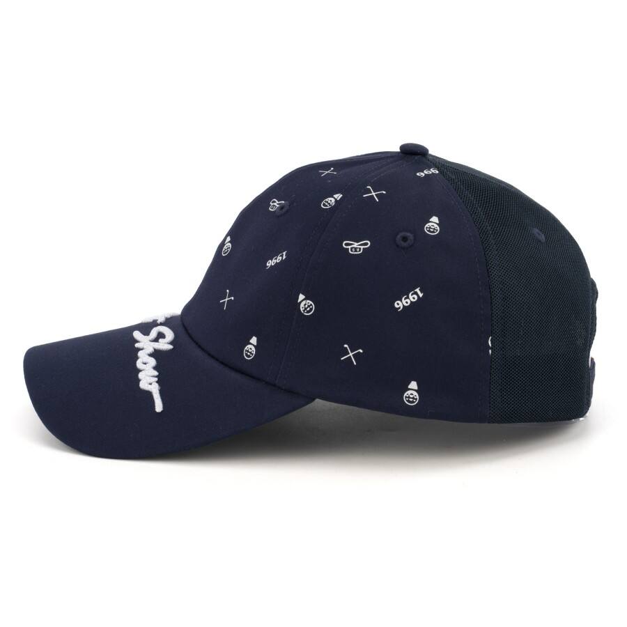 Premium Custom Golf Digital Print Curved Brim Structured Baseball Cap Embroidery1 Professional Baseball Cap with Custom Logo Embroidery for Daily Wear and Outdoor Activities