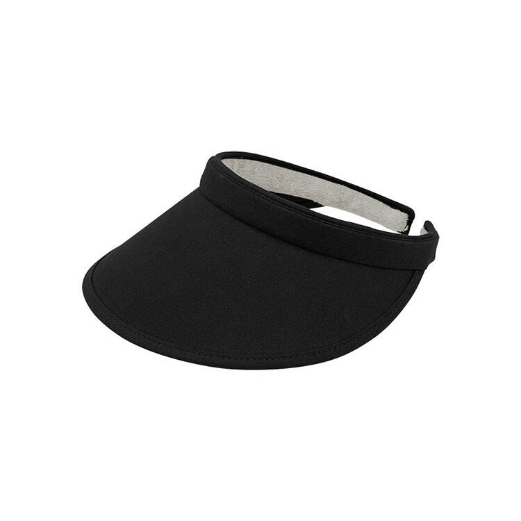 Soft Lined Cotton Twill Wrap Sun Visor Style 4056 Custom B2B Casual Lifestyle Headwear 100% Cotton Unstructured Pre Curved Wide Brim Visor Premium Lightweight Sweat Lined Sun Visor for Leisure Travel Golf Daily Fashion Blank Custom Embroidery