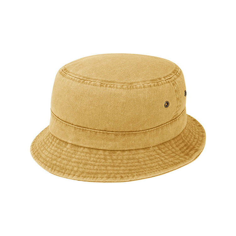 Premium Custom 7801 Washed Pigment-Dyed Bucket Hat Eighteen Colorways with Brass Eyelets and Wavy Brim Cotton Twill Outdoor Sun Cap for Casual Wear Travel and Promotional Branding