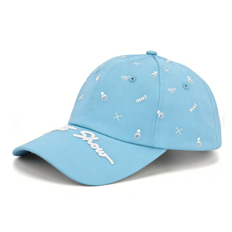 Premium Custom 6 Panels Classic Golf Digital Printing Embroidered Adjustable Baseball Cap Professional Baseball Cap with Custom Logo Embroidery for Daily Wear and Outdoor Activities