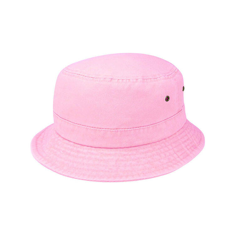 Premium Custom 7801 Washed Pigment-Dyed Bucket Hat Eighteen Colorways with Brass Eyelets and Wavy Brim Cotton Twill Outdoor Sun Cap for Casual Wear Travel and Promotional Branding