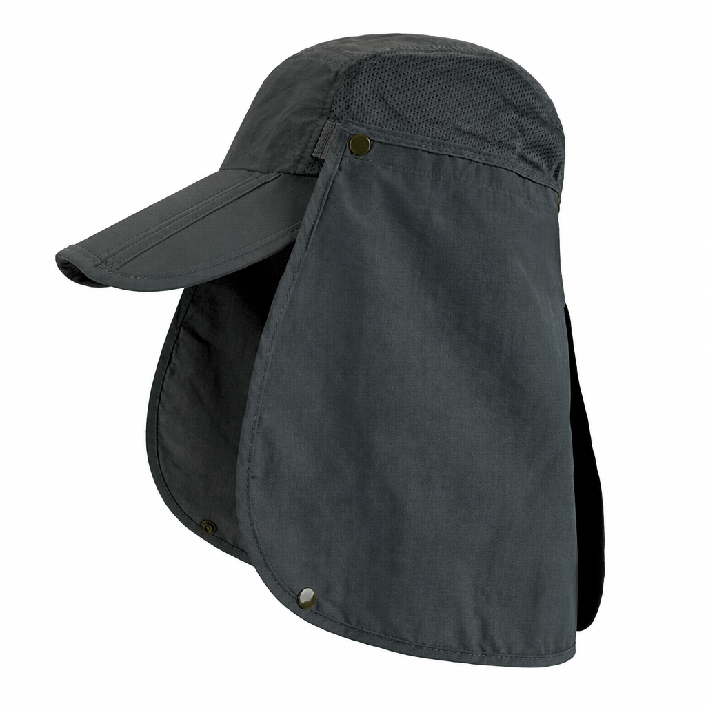 Premium Custom 3-Fold Packable Detachable UV Protection Waterproof Baseball Cap Professional Baseball Cap with Custom Logo Embroidery for Daily Wear and Outdoor Activities