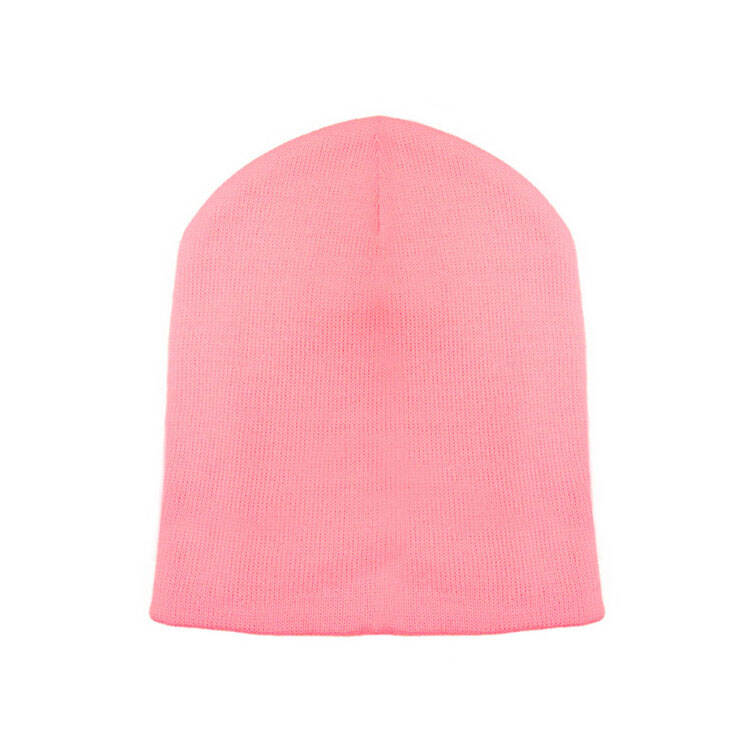 Premium Custom Promotional Ribbed Knit Acrylic Beanie Hat with Super Stretch Model 5002 High-Performance Winter Headwear for Outdoor Sports Lifestyle Events Branded Merchandise